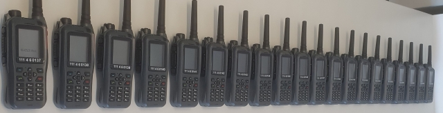 Die neuen POLYCOM Funkgeräte sind ab sofort im Einsatz ...